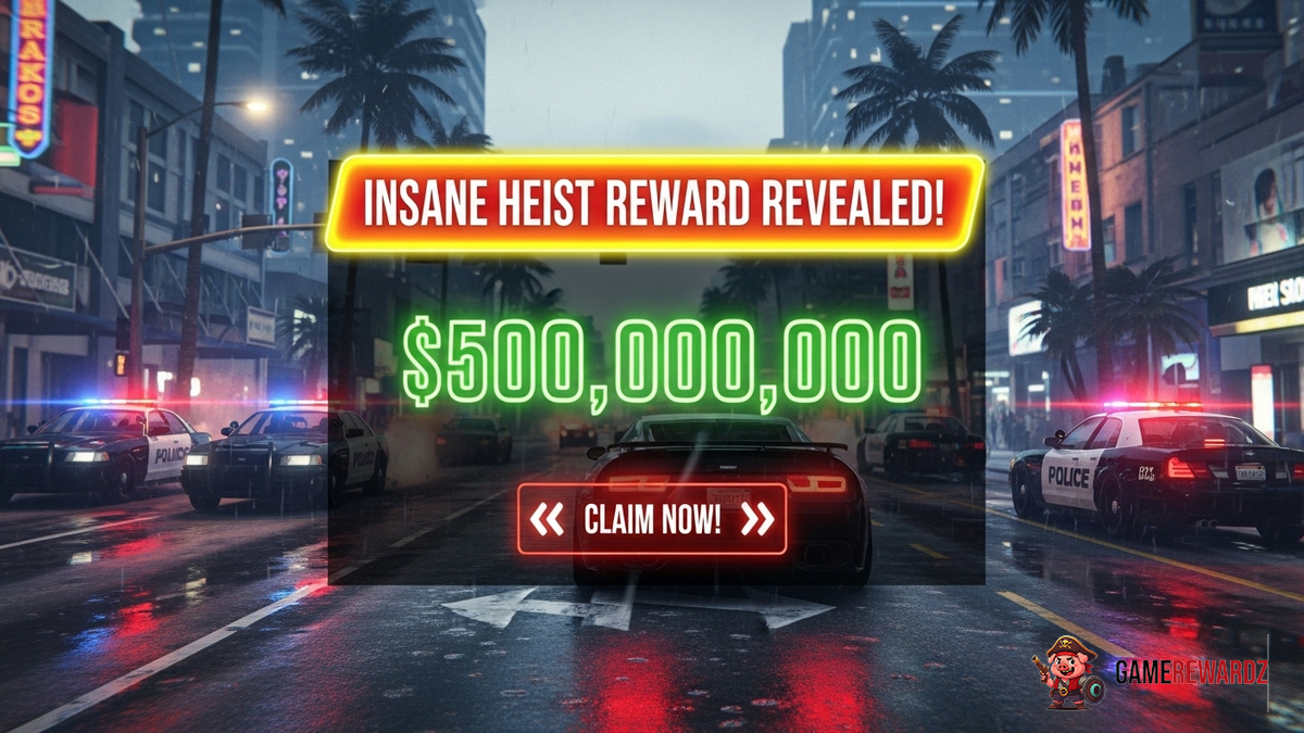 GTA 6 Leak: Insane Heist Reward Revealed – Claim Now!